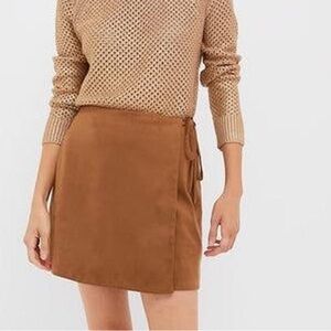 Tuckernuck Brown Mini Skirt